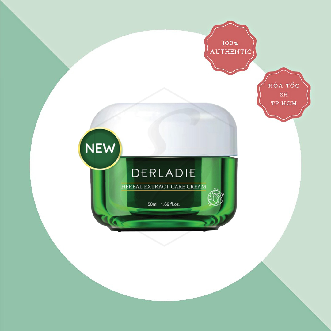 Kem Dưỡng Giảm Mụn Derladie Herbal Extract Care Cream - 50ml